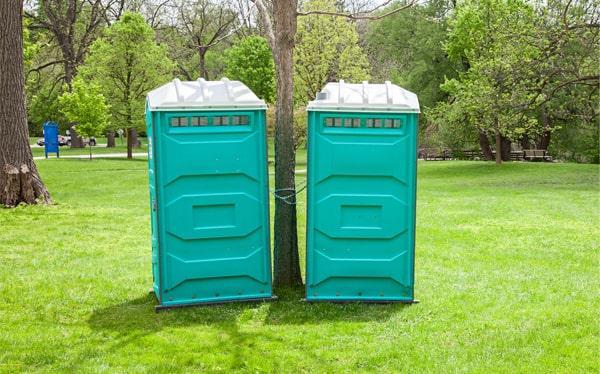 long-term porta potties should be serviced on a frequent basis, typically once a week, to ensure cleanliness and functionality